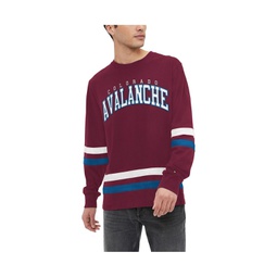 Mens Burgundy Colorado Avalanche Nolan Long Sleeve T-shirt
