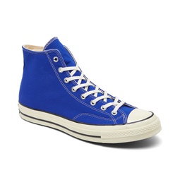 Mens Chuck 70 Vintage-Like Canvas High Top Casual Sneakers from Finish Line