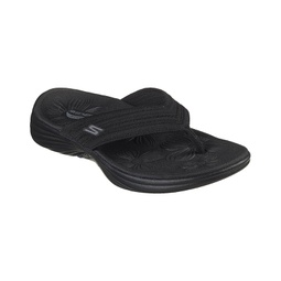 Womens Go Walk Arch Fit Radiance - Lure Thong Sandals from Finish Line