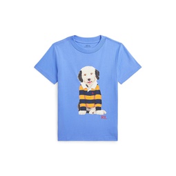 Toddler and Little Boys Dog-Print Cotton Jersey T-shirt