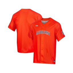 Mens Orange Auburn Tigers Replica Baseball Jersey