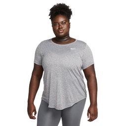 Plus Size Active Dri-FIT Womens Short-Sleeve Logo T-Shirt