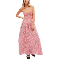 Womens Sweet Nothings Cotton Smocked Maxi Dress
