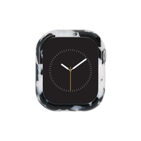 Womens Black and White Acetate Protective Case designed for 40mm Apple Watch