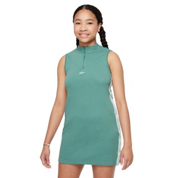 Big Girls Sportswear Mock-Neck Sleeveless Dress