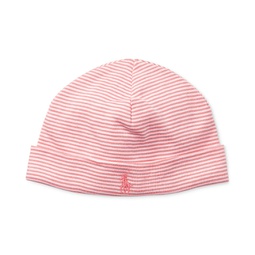 Baby Girls Striped Soft Cotton Hat