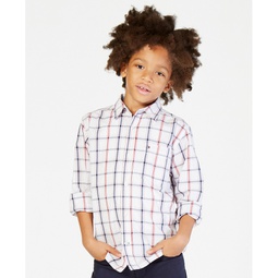 Toddler Boys Samuel Plaid Button-Down Shirt