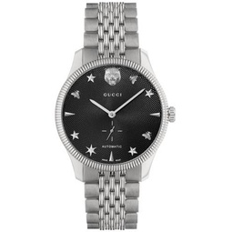 Mens Swiss Automatic G-Timeless Stainless Steel Bracelet Watch 40mm