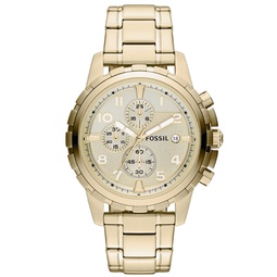 Mens Chronograph Dean Gold-Tone Stainless Steel Bracelet Watch 45mm