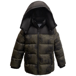 Toddler and Little Boys Heavy Weight Puffer Jacket