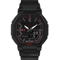 UFC Mens Quartz Colossus Resin Black Watch 45mm