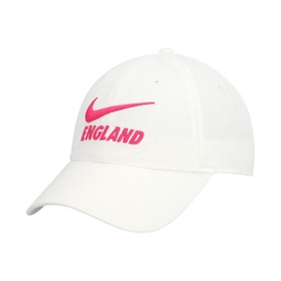 Womens White England National Team Campus Adjustable Hat