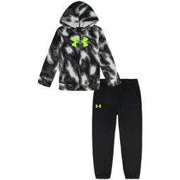Toddler Boys Valley Etch Zip-Up Hoodie and Joggers Set