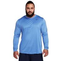 Mens Relaxed-Fit Long-Sleeve Fitness T-Shirt
