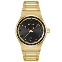 BOSS Mens Candor Gold Ion Plated Stainless Steel Bracelet Watch 41mm
