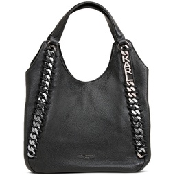 Gaelle Large Leather Tote