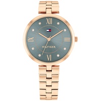 Womens Quartz Rose Gold-Tone Stainless Steel Watch 34mm