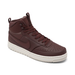 Mens Court Vision Mid Winter Sneakers from Finish Line