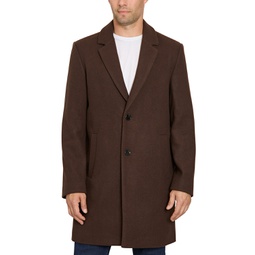 Mens Single-Breasted Two-Button Coat