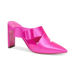 Womens Bianca Pointed-Toe Slip-On Pumps