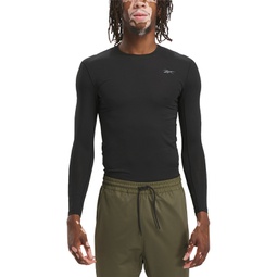 Mens Compression Long Sleeve Training Performance T-Shirt