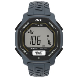 UFC Mens Spark Digital Gray Polyurethane Watch 46mm