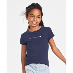 Big Girls Classic Embroidered T-shirt