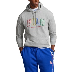 Mens Big & Tall Embroidered Logo Hoodie