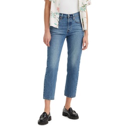 501 Cropped Straight-Leg High Rise Jeans