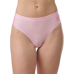 Womens 3-Stripes Wide-Side Thong Underwear 4A1H63