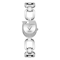 Womens Analog Silver Steel Watch 22mm