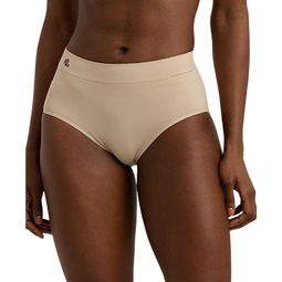 Womens Seamless Stretch Jersey High-Rise Brief Underwear 4L0012