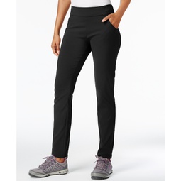 Womens Anytime Pull-On Straight Leg Pants
