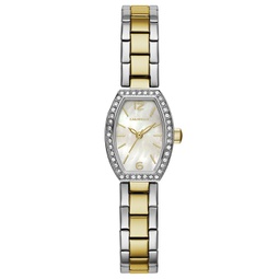 Womens Two-Tone Stainless Steel Bracelet Watch 18x24mm