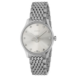 Womens Swiss G-Timeless Slim Stainless Steel Bracelet Watch 36mm