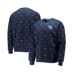 Mens Navy Tennessee Titans Reid Graphic Pullover Sweatshirt