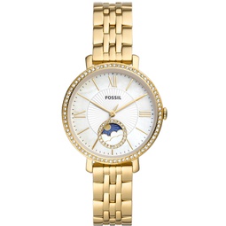 Womens Jacqueline Gold-Tone Stainless Steel Bracelet Watch 36mm
