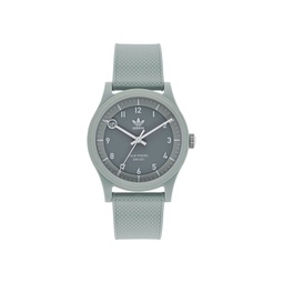 Unisex Solar Project One Gray Resin Strap Watch 39mm