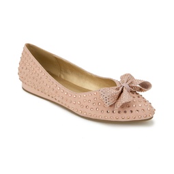 Lucie Jewel Bow Ballet Flats