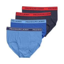 Mens 4-Pack. Classic-Fit Mid-Rise Briefs