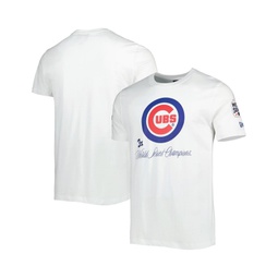 Mens White Chicago Cubs Historical Championship T-shirt