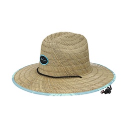 Womens Natural Capri Straw Lifeguard Hat