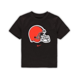 Toddler Boys and Girls Brown Cleveland Browns Logo T-shirt