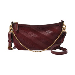 Jolie Convertible Leather Baguette Bag