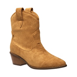 Womens Carrire Cowboy Booties