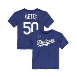 Toddler Los Angeles Dodgers Name and Number Player T-Shirt - Mookie Betts
