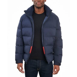 Mens Quilted Full-Zip Puffer Jacket
