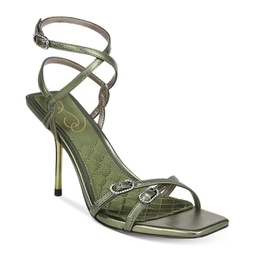 Womens Trevin Strappy Stiletto Dress Sandals