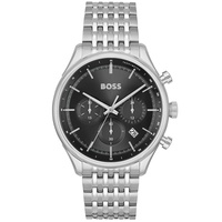 BOSS Mens Gregor Quartz Fashion Chronograph Stainless Steel Watch 45mm