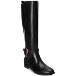 Womens Blayke Buckled Riding Boots